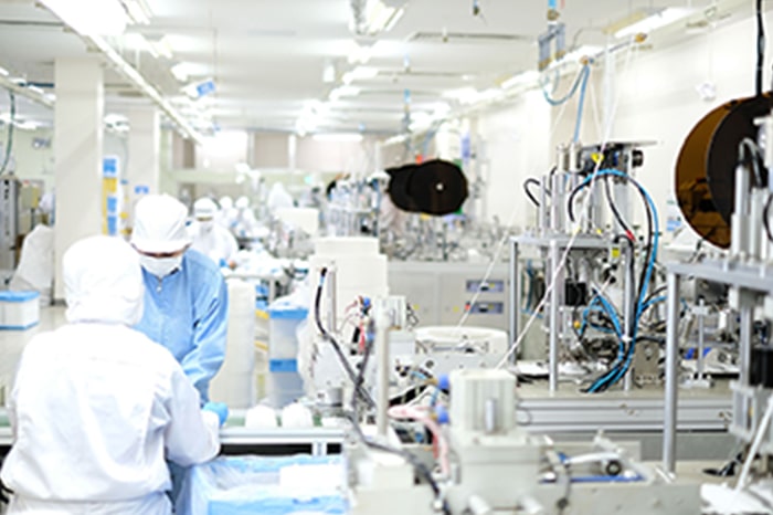 工場の様子